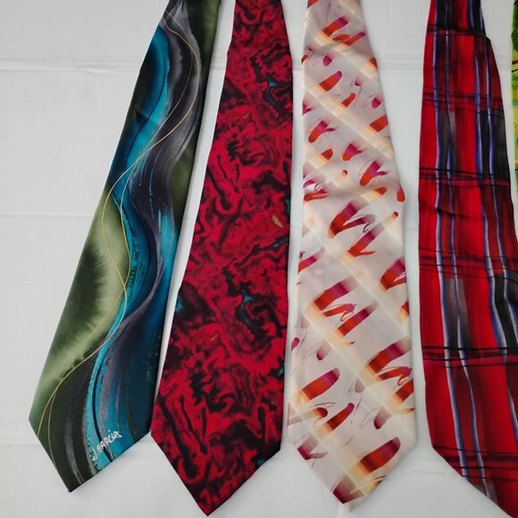 ❤️5 J GARCIA Ties Lunch Hieroglyphics Tree Junglescape Collections -Artist Proof - Picture 2 of 9